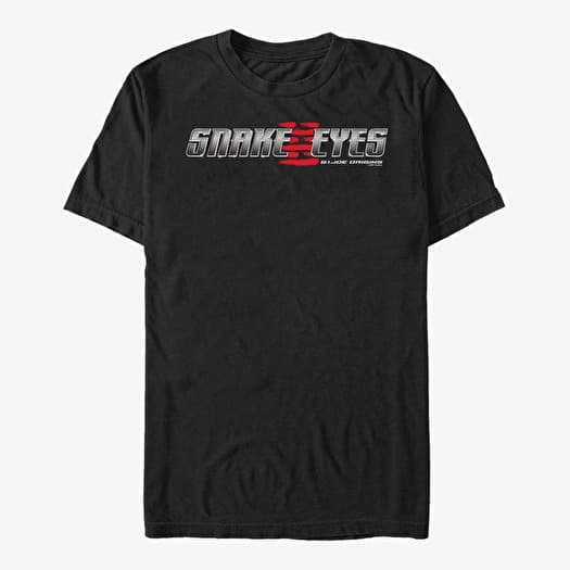 T-shirt Merch Hasbro Vault Snake Eyes - Render Logo Unisex T-Shirt Black