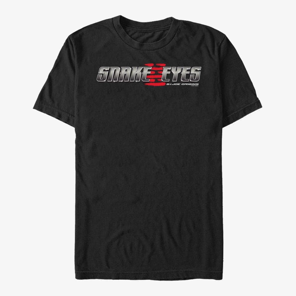   Μπλούζες Merch Hasbro Vault Snake Eyes - Render Logo Unisex T-Shirt Black