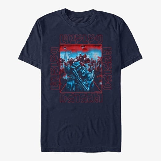 T-shirt Merch Hasbro Vault Transformers - Optimus Cybertronian Unisex T-Shirt Navy Blue