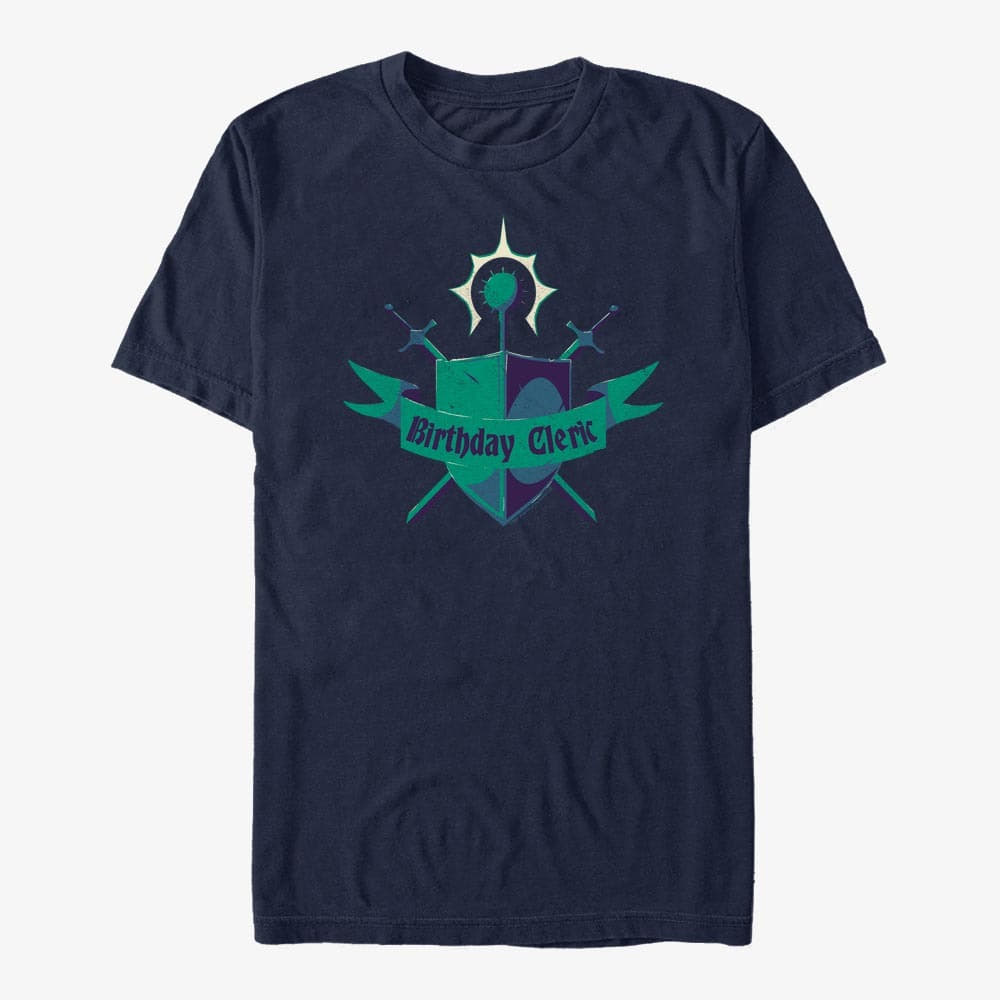 T-shirts Merch Dungeons & Dragons - Birthday Cleric Unisex T-Shirt Navy Blue