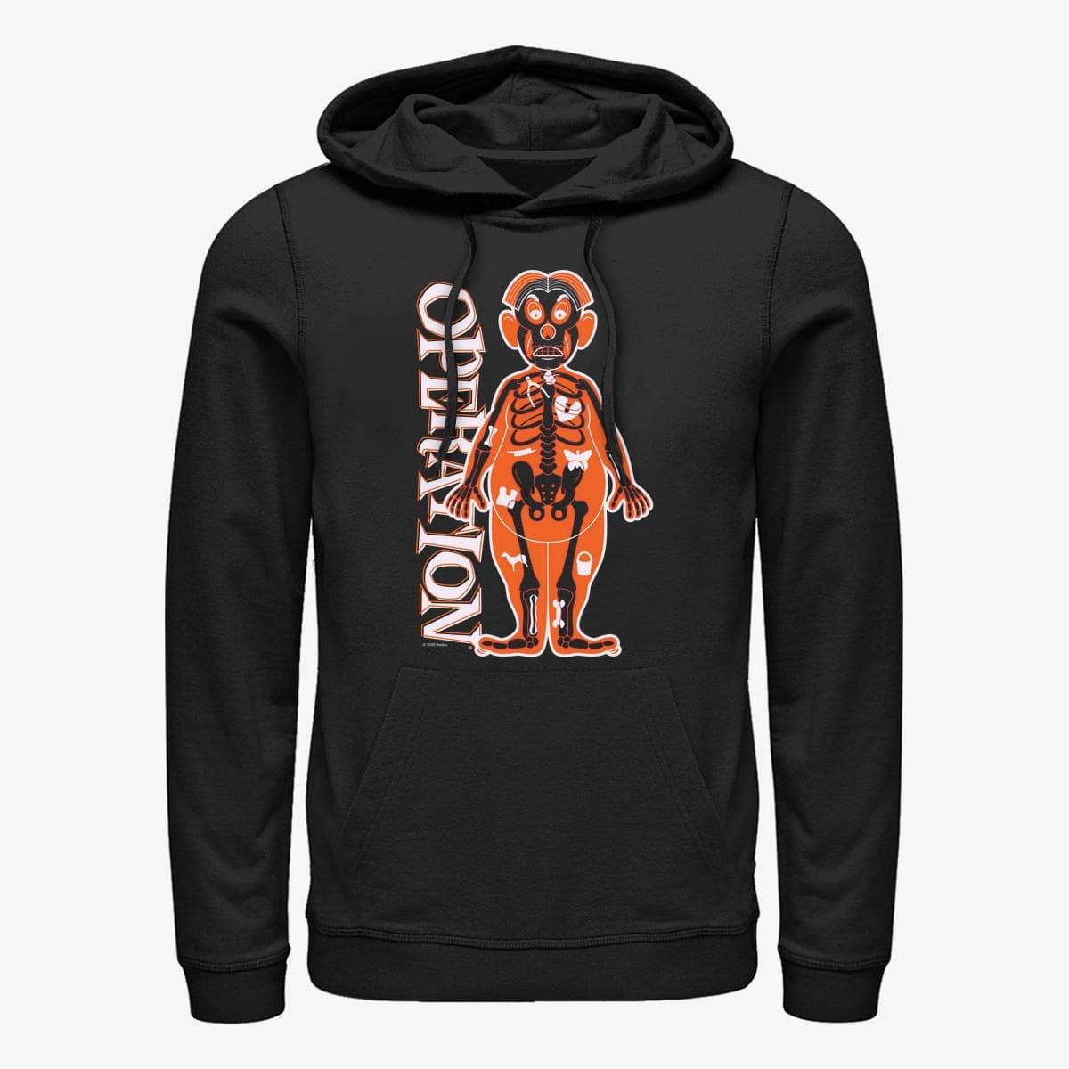 Mikiny Merch Hasbro Operation - Spooky Operation Unisex Hoodie Black
