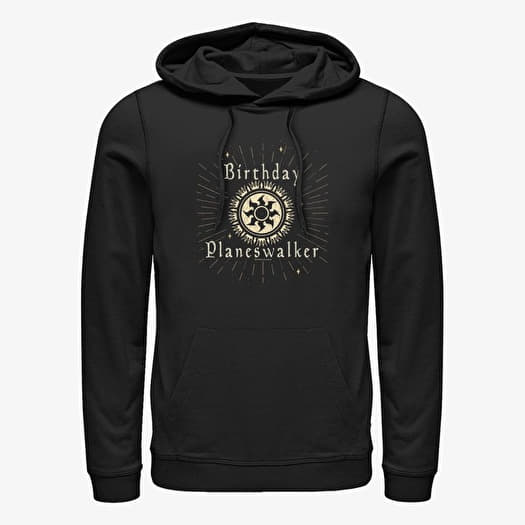 Sweatshirt Merch Magic: The Gathering - White Mana Unisex Hoodie Black