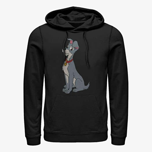 Sweatshirt Merch Disney Classics Lady & The Tramp - Tramp Vintage Unisex Hoodie Black