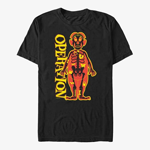Tričko Merch Hasbro Operation - Spooky Operation Unisex T-Shirt Black