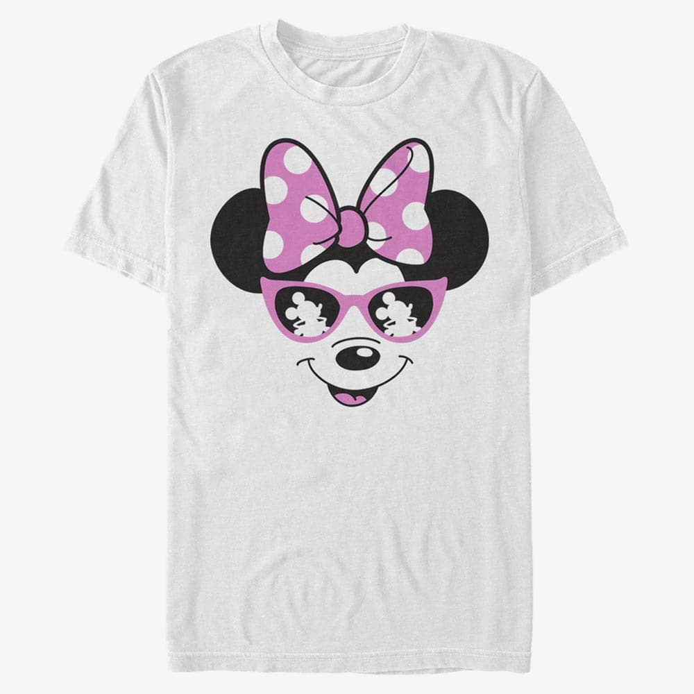 majice kratkih rukava Merch Disney Classics Mickey Classic - Minnie Disney Shades Unisex T-Shirt White