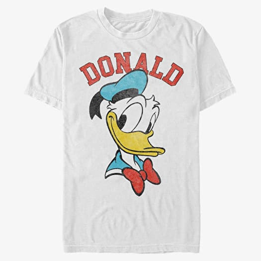 T-shirt Merch Disney Classics Mickey Classic - DONALD Unisex T-Shirt White