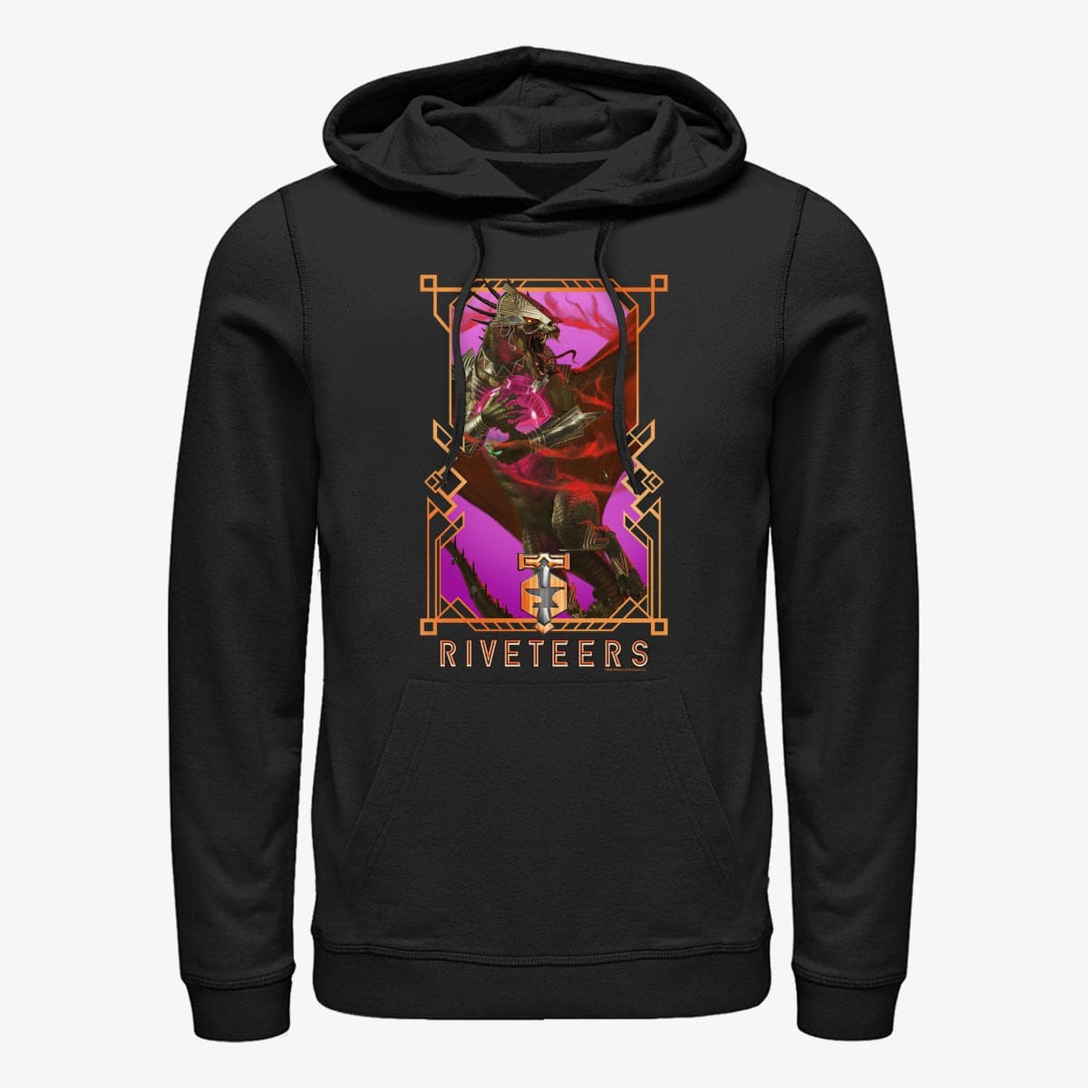 Kapuutsikud ja kampsunid Merch Magic: The Gathering - Riveteers Boss Unisex Hoodie Black