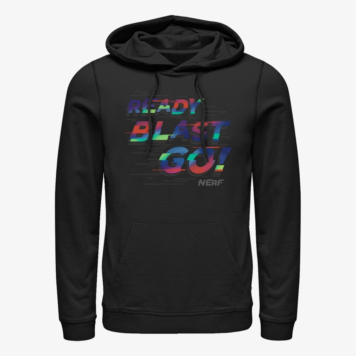 Sweatshirts Merch Hasbro Vault Nerf - Ready Blast Go Unisex Hoodie Black