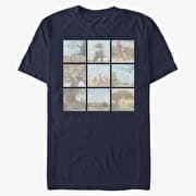 Merch Disney Classics Winnie The Pooh - POOH SCENES Unisex T-Shirt Navy Blue