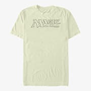 Merch Magic: The Gathering - Magic The Gathering Classic Logo Unisex T-Shirt Natural