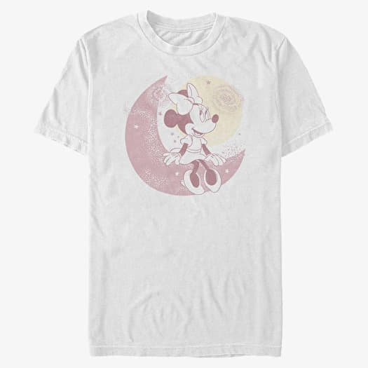 Tričko Merch Disney Classics Mickey Classic - Celestial Minnie Unisex T-Shirt White