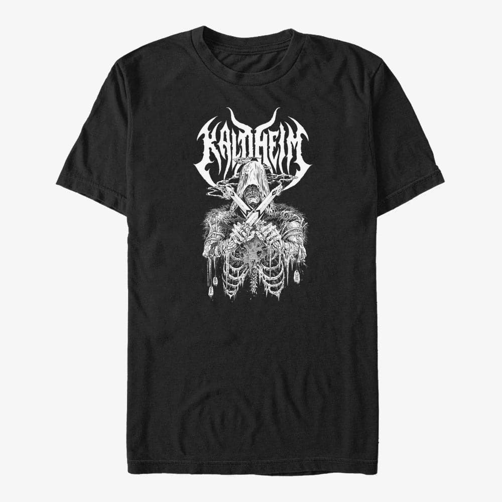 majice kratkih rukava Merch Magic: The Gathering - Kaldheim Skeleton Unisex T-Shirt Black