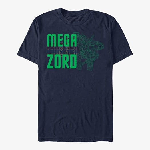 Merch Hasbro Vault Power Rangers - Mega Zord Unisex T-Shirt Navy Blue
