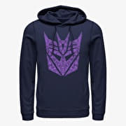Merch Hasbro Vault Transformers - Decepticon Symbol Unisex Hoodie Navy Blue