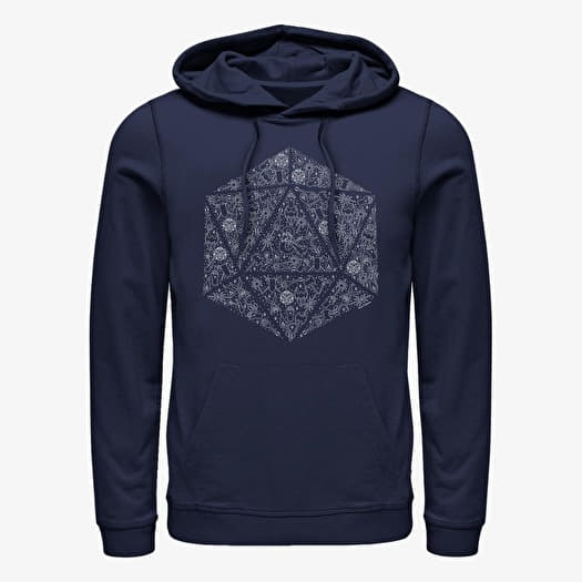 Mikina Merch Dungeons & Dragons - Celestial D20 Unisex Hoodie Navy Blue