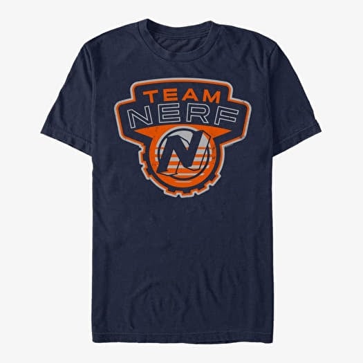 T-särk Merch Hasbro Vault Nerf - Team Nerf Badge Unisex T-Shirt Navy Blue