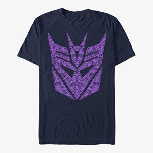 T-shirt Merch Hasbro Vault Transformers - Decepticon Symbol Unisex T-Shirt Navy Blue