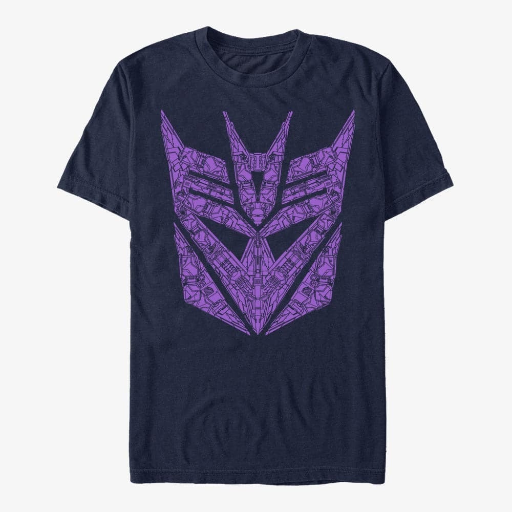 T-Shirts Merch Hasbro Vault Transformers - Decepticon Symbol Unisex T-Shirt Navy Blue