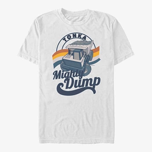 Majica Merch Hasbro Vault Tonka - Mighty Dump Unisex T-Shirt White