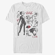 Merch Disney Classics DNCA - CRUELLA FASHION SKETCHES Unisex T-Shirt White