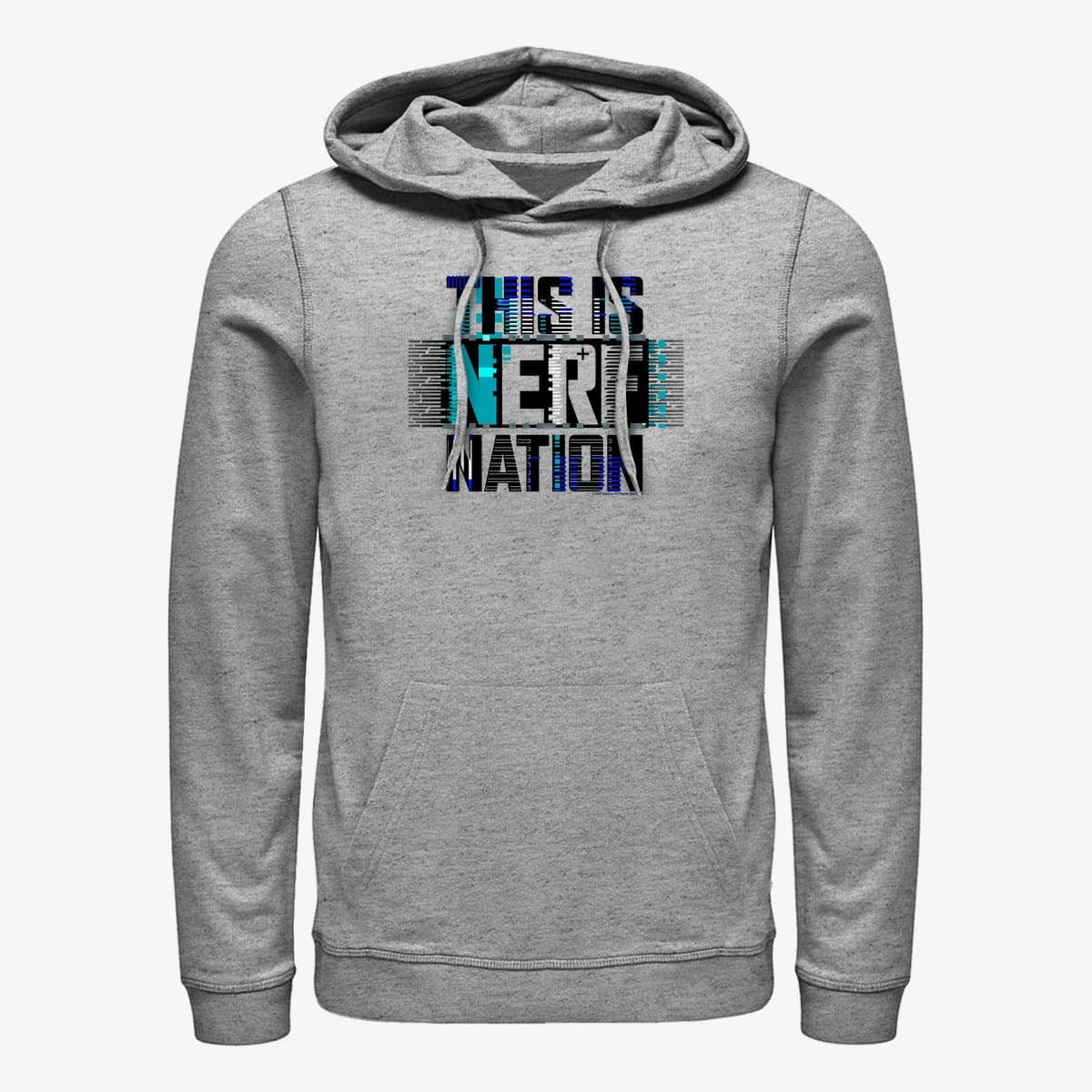 Sweatshirts Merch Hasbro Vault Nerf - This Is Nerf Nation Unisex Hoodie Heather Grey