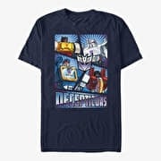 Merch Hasbro Vault Transformers - Prime Hero Unisex T-Shirt Navy Blue
