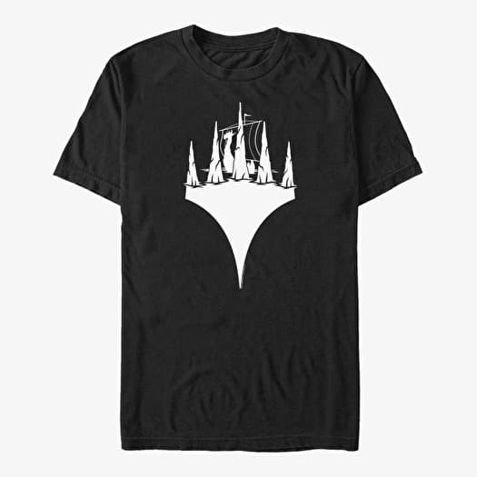 T-shirt Merch Magic: The Gathering - Planeswalker Viking Ship Unisex T-Shirt Black