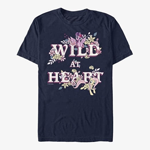 T-shirt Merch Hasbro Vault My Little Pony - Wild Ponies Unisex T-Shirt Navy Blue