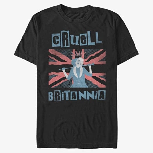 T-särk Merch Disney Classics DNCA - Cruell Britannia Unisex T-Shirt Black