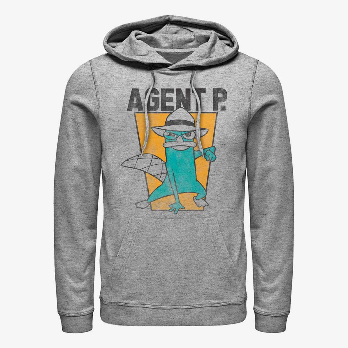Felpe Merch Disney Classics Phineas And Ferb - Agent P Unisex Hoodie Heather Grey