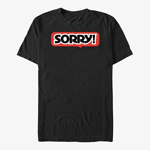 Μπλουζάκι Merch Hasbro Sorry - SORRY LOGO Unisex T-Shirt Black