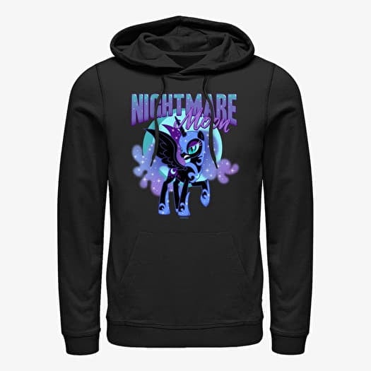 Mikina Merch Hasbro Vault My Little Pony - Nightmare Moon Unisex Hoodie Black