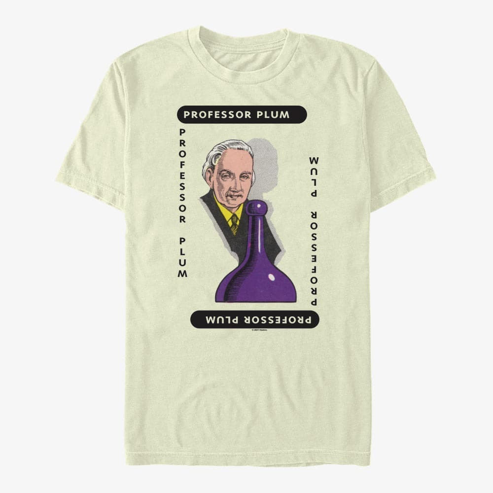 Trička Merch Hasbro Clue - Plum Costume Unisex T-Shirt Natural