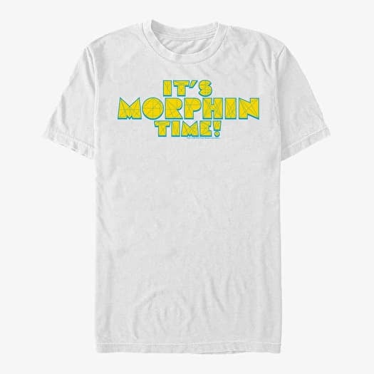 T-shirt Merch Hasbro Vault Power Rangers - Morphin Time Unisex T-Shirt White