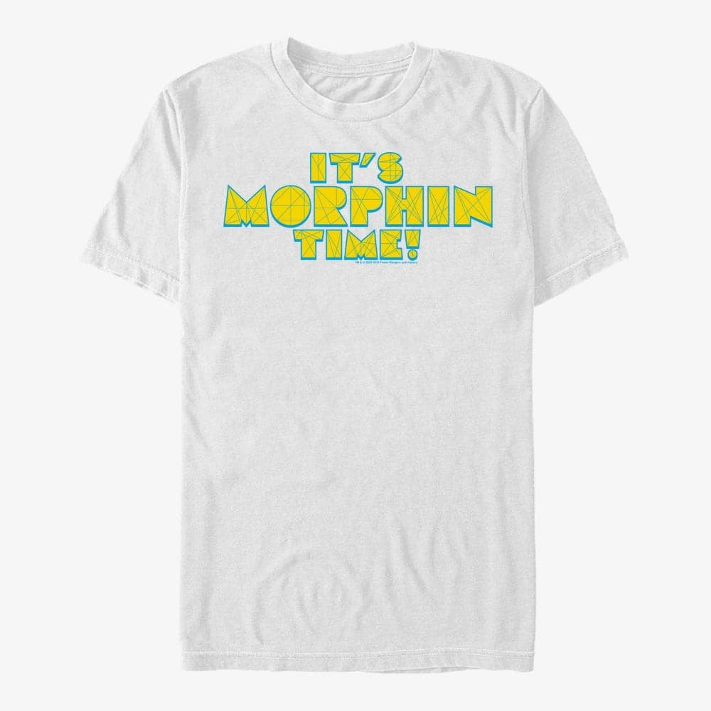 Футболки Merch Hasbro Vault Power Rangers - Morphin Time Unisex T-Shirt White