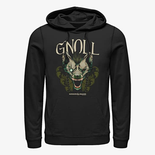 Verryttelypaita Merch Dungeons & Dragons - Gnoll Monster Icon Unisex Hoodie Black