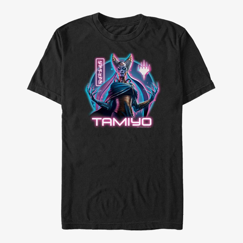Trička Merch Magic: The Gathering - Tamiyo Unisex T-Shirt Black
