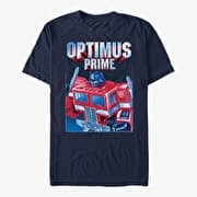 Merch Hasbro Vault Transformers - Prime Hero Unisex T-Shirt Navy Blue
