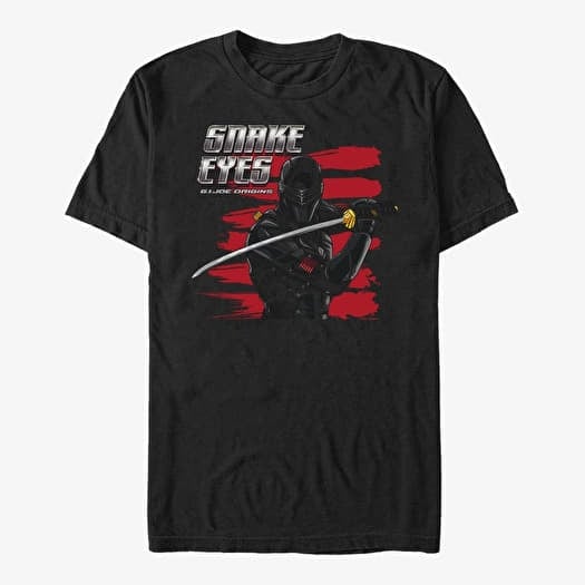 T-shirt Merch Hasbro Vault Snake Eyes - Eyes Of A Hero Unisex T-Shirt Black