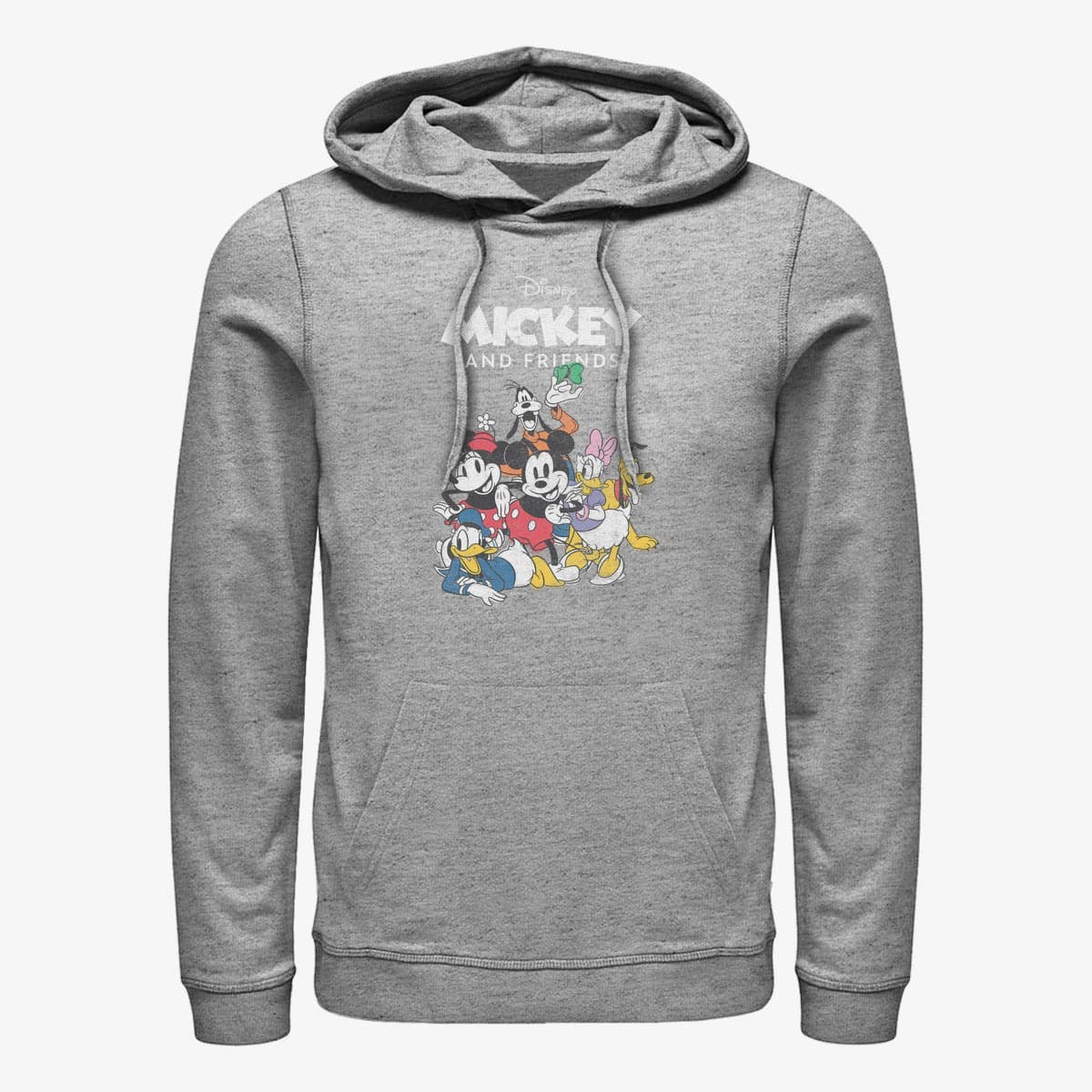 Hættetrøjer og sweatshirts Merch Disney Classics Mickey & Friends - MICKEY FREINDS GROUP Unisex Hoodie Heather Grey