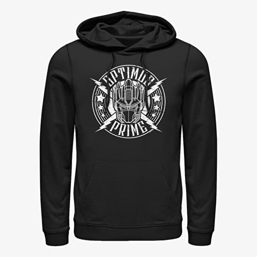 Bluza Merch Hasbro Vault Transformers - Prime Rock Badge Unisex Hoodie Black