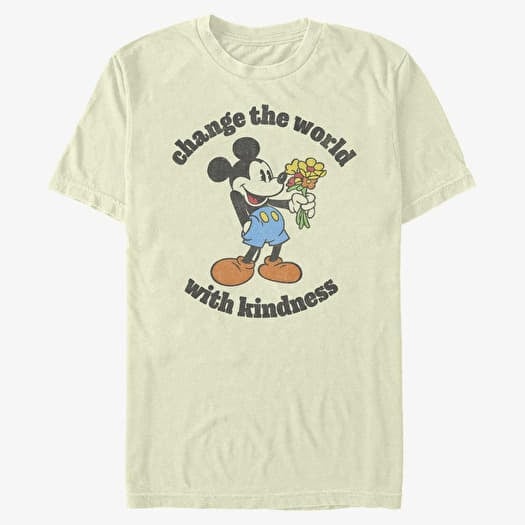 T-krekls Merch Disney Classics Mickey & Friends - KINDNESS Unisex T-Shirt Natural