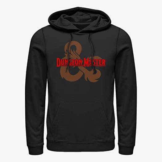 Sweatshirt Merch Dungeons & Dragons - Dungeon Master Emblem Unisex Hoodie Black