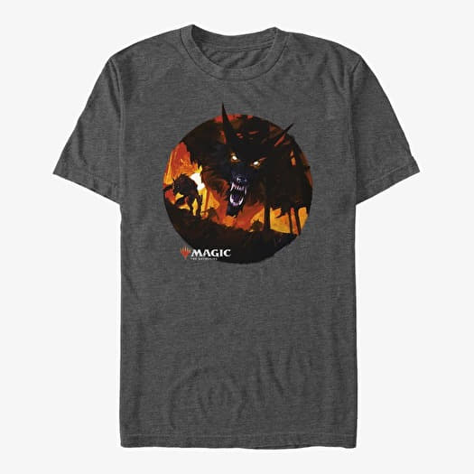 T-shirt Merch Magic: The Gathering - Dusk Jungling Unisex T-Shirt Dark Heather Grey