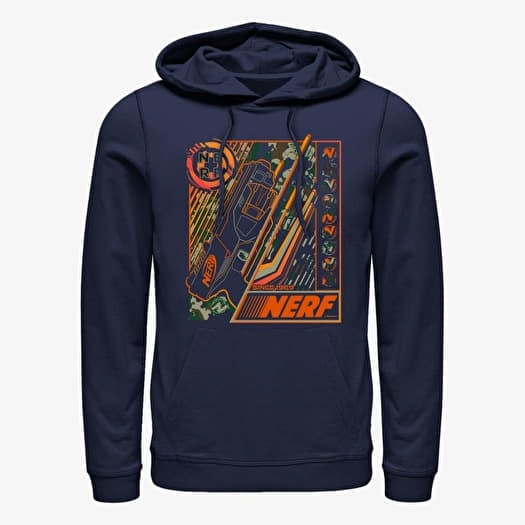 Felpa Merch Hasbro Vault Nerf - Subterfuge Unisex Hoodie Navy Blue