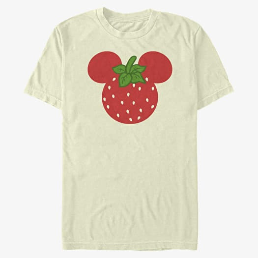 Tričko Merch Disney Classics Mickey & Friends - STRAWBERRY EARS Unisex T-Shirt Natural
