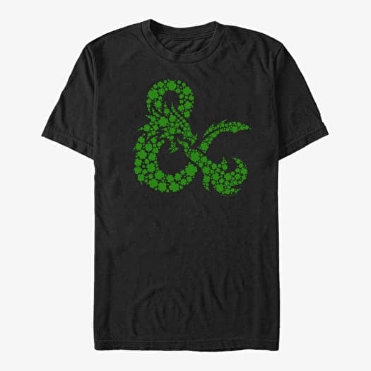 Merch Dungeons & Dragons - D&D Lucky Unisex T-Shirt Black