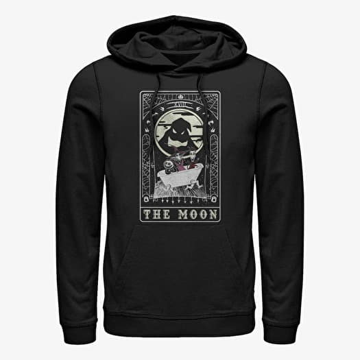 Mikina Merch Disney Classics Nightmare Before Christmas - THE MOON Unisex Hoodie Black