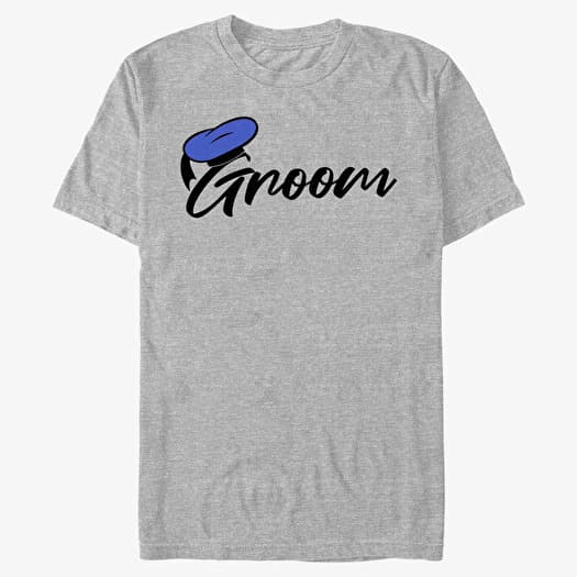 T-shirt Merch Disney Classics Mickey & Friends - Donald Groom Unisex T-Shirt Heather Grey