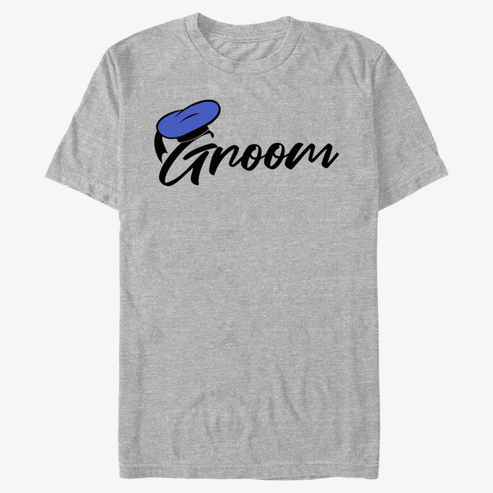 T-skjorter Merch Disney Classics Mickey & Friends - Donald Groom Unisex T-Shirt Heather Grey